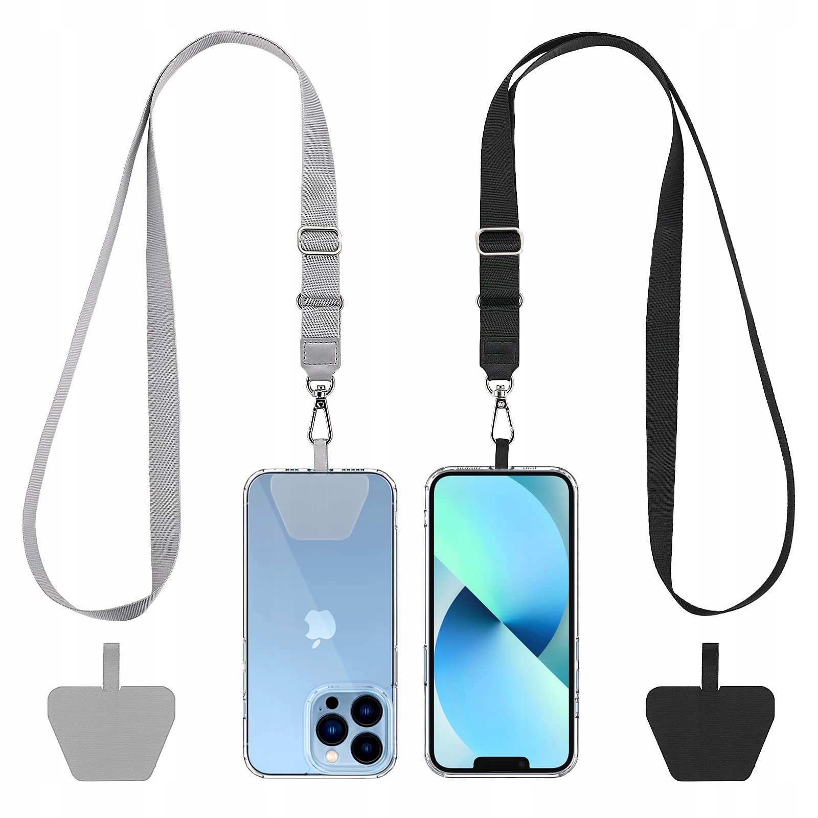 XL crossbody remienok na krk s príveskom na rameno pre puzdro na telefón